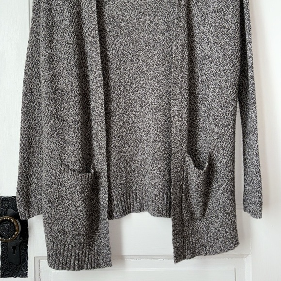 BDG GRAY OPEN FRONT CARDIGAN SWEATER - Picture 4 of 9